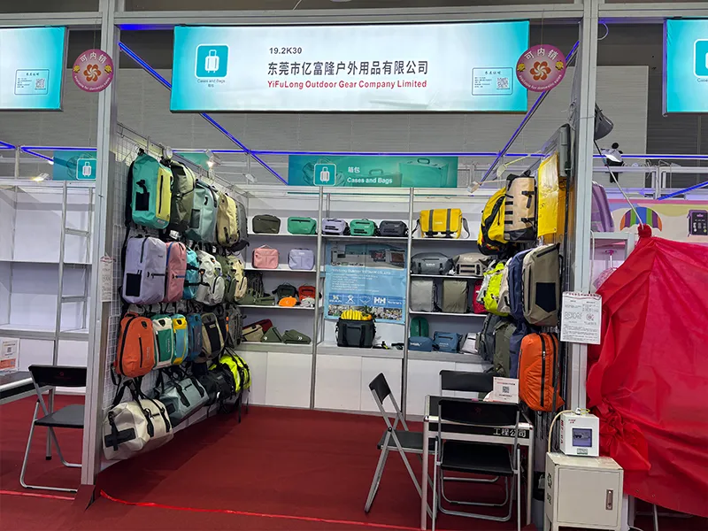 Dongguan Yifulong Outdoor Products Co., Ltd ເຂົ້າຮ່ວມໃນງານວາງສະແດງ Canton 137-138th